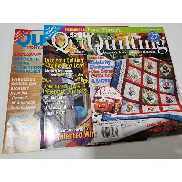 Quilting intersection/quilting challenge/love of quilting item no. 423 - Picture 1 of 4